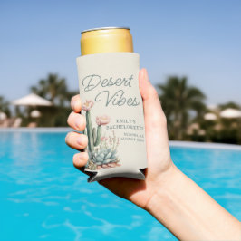 Bachelorette blühende Kakteen Sukkulente Wüste Vib Selters Dosenkühler