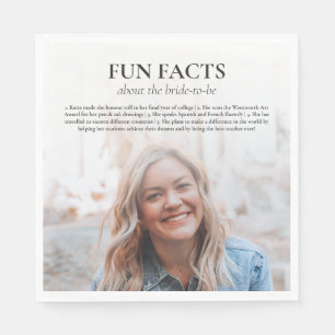 Bachelorette Brautparty Brie to Be Fusion Fakten Serviette