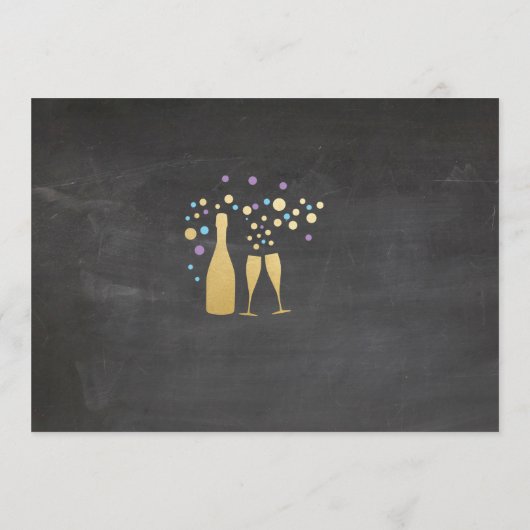 Bachelorette Brautparty Chalet Programm (Rückseite)