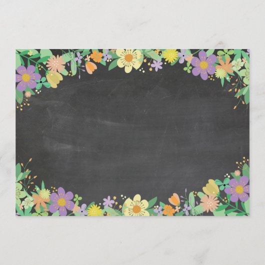 Bachelorette Brautparty Chalet Programm (Rückseite)