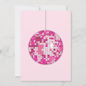 Bachelorette & Brautparty Einladung (Rückseite)