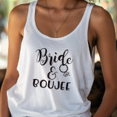 Bachelorette Bride and Boujee Wedding Tank Top