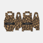 Bachelorette Bride Boujee Trendy Leopard Print Geschenkschachtel (Ungefaltet)