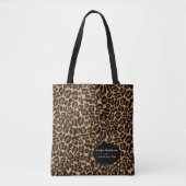 Bachelorette Bride Boujee Trendy Leopard Print Tasche (Vorderseite)