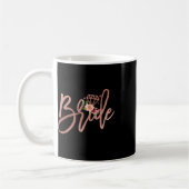 Bachelorette Bride Bridal Polterabend Gift Flor Kaffeetasse (Links)