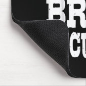 Bachelorette Bride Security Funny Kids Wedding Par Mousepad (Ecke)