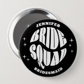 Bachelorette Bride Squad Button (Vorne & Hinten)