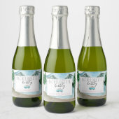 Bachelorette Bubbly Sparkling Weinkeller Schaumweinetikett (Flaschen)