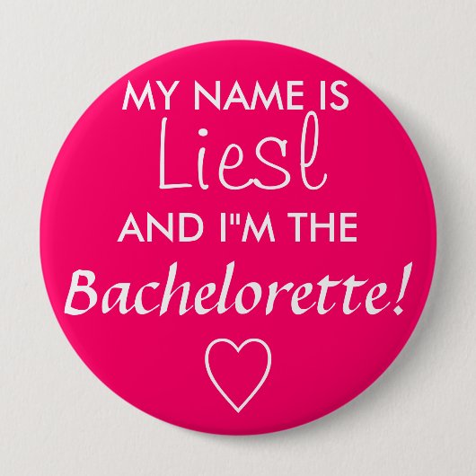 Bachelorette Button (Vorderseite)