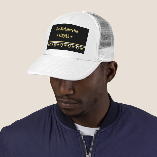 Bachelorette Cap - Liebe Katzendesign von Adiela A Truckerkappe (Beispiel)