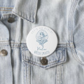 Bachelorette Cowgirl Bridesmaid Button (Beispiel)