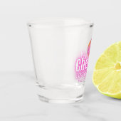 Bachelorette Cowgirl Disco Maßgeschneidertes Shot  Schnapsglas (Links)