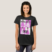 Bachelorette Crew Braut Abend Bechlorette Party T-Shirt (Vorne ganz)