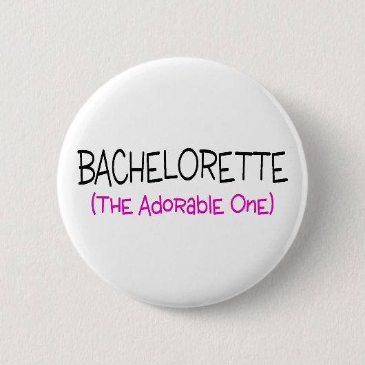 Bachelorette das entzückende button (Vorderseite)