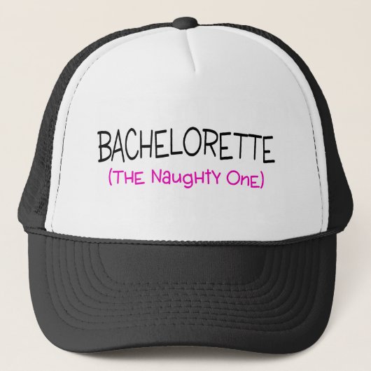 Bachelorette das freche truckerkappe (Vorderseite)