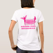 Bachelorette der Brautjungfrau Crew T-Shirt (Rückseite)