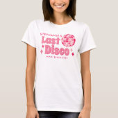 Bachelorette Disco Themed Customizable Shirts (Vorderseite)