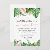 Bachelorette Einladung (Vorne/Hinten)