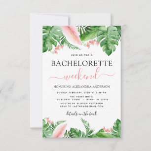 Bachelorette Einladung
