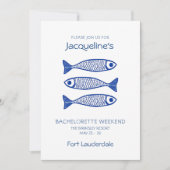 Bachelorette Einladung (Vorderseite)
