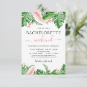 Bachelorette Einladung (Stehend Vorderseite)