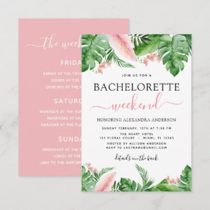 Bachelorette Einladung