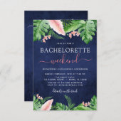 Bachelorette Einladung (Vorne/Hinten)