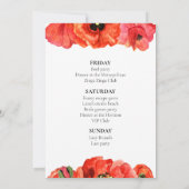 Bachelorette Einladung (Rückseite)