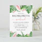 Bachelorette Einladung (Stehend Vorderseite)