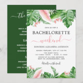 Bachelorette Einladung (Vorne/Hinten)