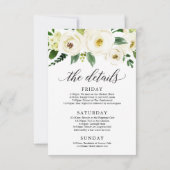 Bachelorette Einladung (Rückseite)