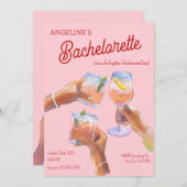 Bachelorette Einladung (Vorne/Hinten)