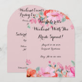 BACHELORETTE-EINLADUNG EINLADUNG (Vorne/Hinten)