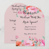 BACHELORETTE-EINLADUNG EINLADUNG (Vorne/Hinten)