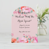 BACHELORETTE-EINLADUNG EINLADUNG (Stehend Vorderseite)