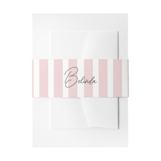 Bachelorette Einladungsbanderole (Vorderseite Beispiel)