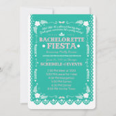 Bachelorette Fiesta Einladung (Vorderseite)