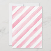 Bachelorette Flamingo Pool Party Einladung (Rückseite)