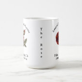 Bachelorette Geburtsmonat Blume Juni Rose Kaffeetasse (Mittel)