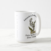 Bachelorette Geburtsmonat Blume Maiglöckchen Kaffeetasse (VorderseiteRechts)