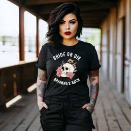 Bachelorette-Gefälligkeiten für Bachelorette mit B T-Shirt