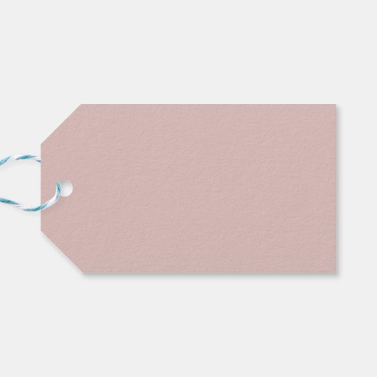 Bachelorette Girl Gour Tag Geschenkanhänger (Rückseite Horizontal)