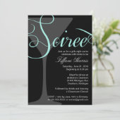 Bachelorette Girls Night Out Einladung (Stehend Vorderseite)