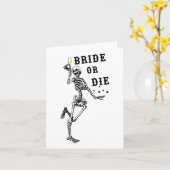 Bachelorette Gothic Bachelorette: Braut oder Die S Karte (Gelbe Blume)
