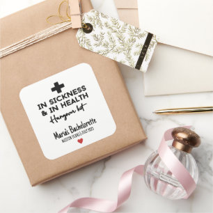 Bachelorette Hangover Kit Stickers