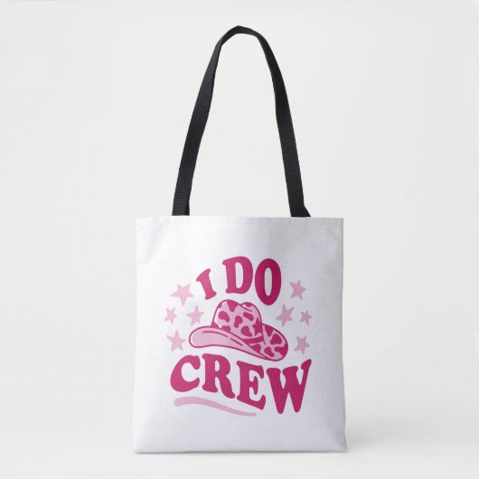 Bachelorette "I do Crew" Tasche (Vorderseite)