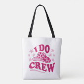 Bachelorette "I do Crew" Tasche (Rückseite)