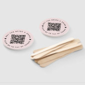 Bachelorette kaufen die Braut ein Getränk | QR-Cod Fächer (Non-assembled)