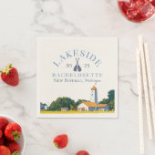Bachelorette-Klassik Serviette (Beispiel)
