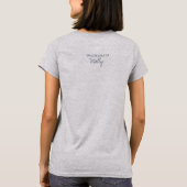 Bachelorette-Klassik T-Shirt (Rückseite)